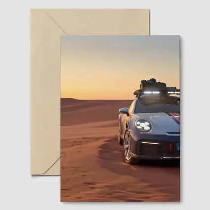 Porsche 911 Dakar Desert Sunset Drive