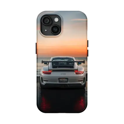Porsche 911 GT3 RS Rear Ocean Sunset