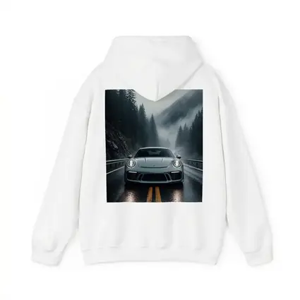 Porsche 911 GT3 on Foggy Mountain Road