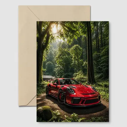Porsche 911 GT3 Red Forest Setting