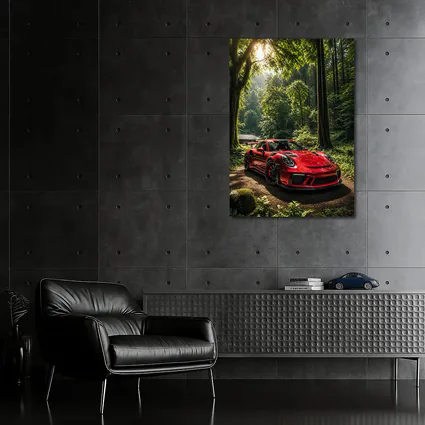 Porsche 911 GT3 Red Forest Setting
