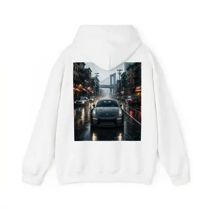Porsche 911 GT3 Rainy City Street