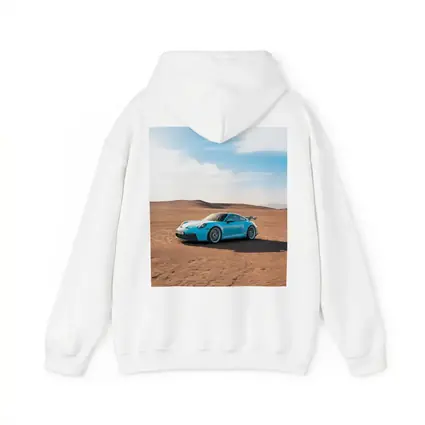Porsche 911 GT3 Blue Desert Scene