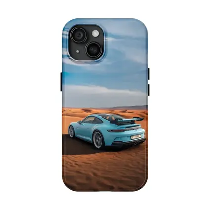 Porsche 911 GT3 Blue Desert Sand Dunes