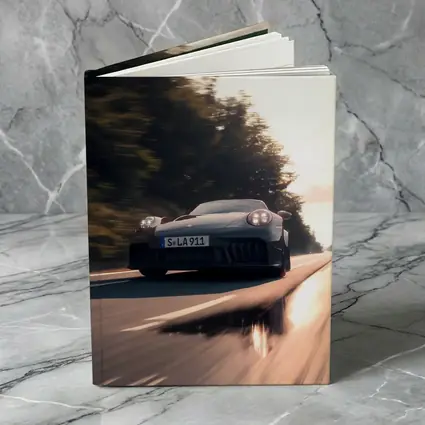 Porsche 911 GTS Speeding Down Open Road