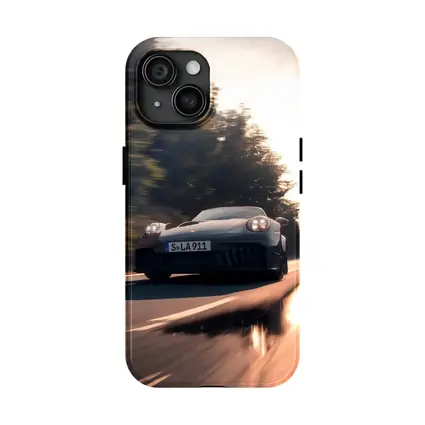 Porsche 911 GTS Speeding Down Open Road