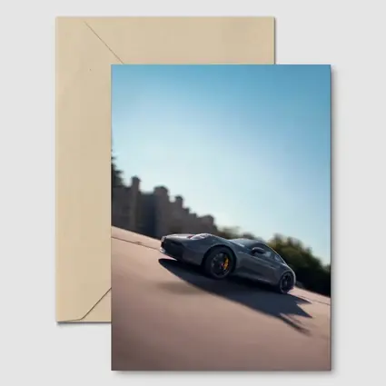 Porsche 911 GTS Speeding On Open Road