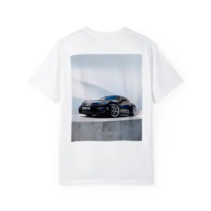 Porsche 911 ST Black Studio Minimal Background