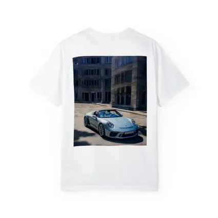 Porsche 911 Speedster Silver Urban Architecture
