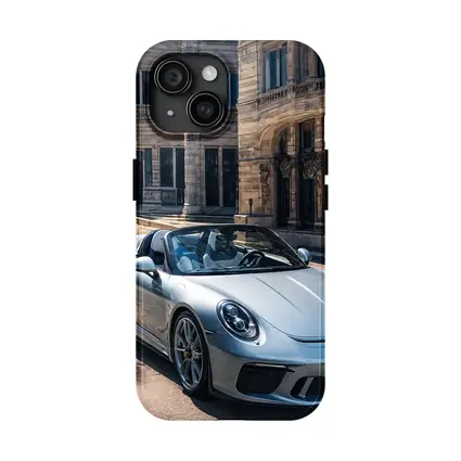 Porsche 911 Speedster Front Historic Building