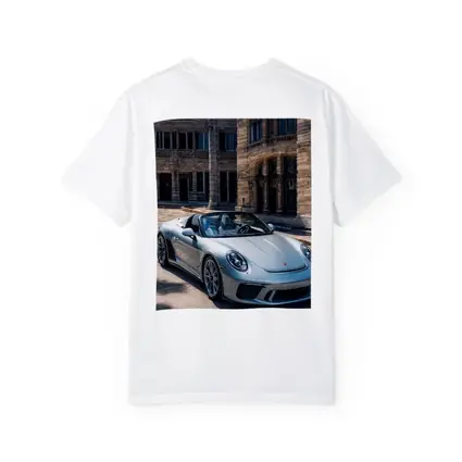 Porsche 911 Speedster Front Historic Building
