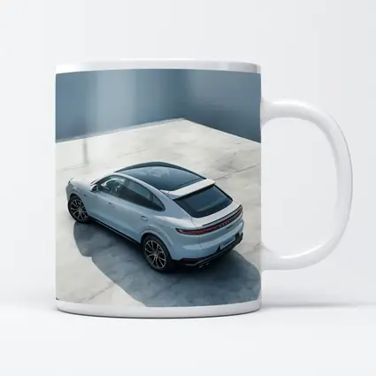 Porsche Cayenne Coupe Light Blue Studio