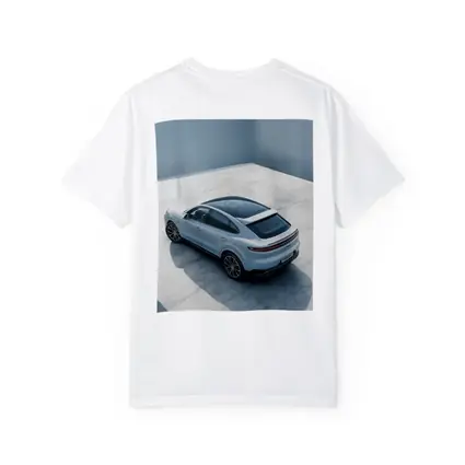 Porsche Cayenne Coupe Light Blue Studio
