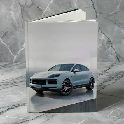 Porsche Cayenne White Studio Minimal Background