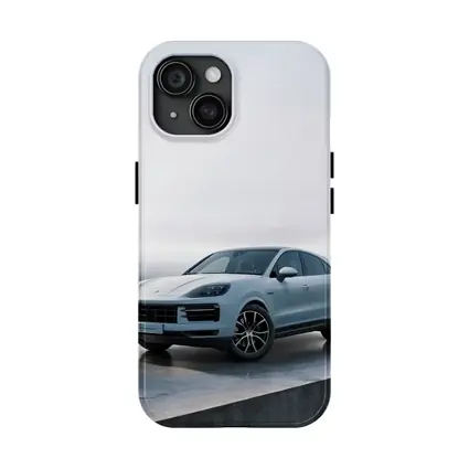 Porsche Cayenne White Studio Minimal Background