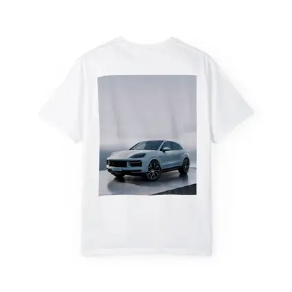 Porsche Cayenne White Studio Minimal Background