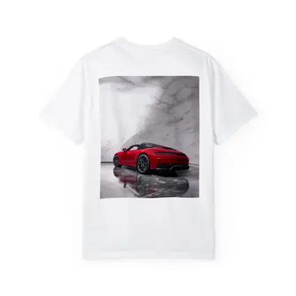 Red Porsche 911 Targa Marble Studio