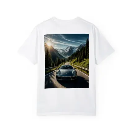 Porsche 911 on Scenic Mountain Road