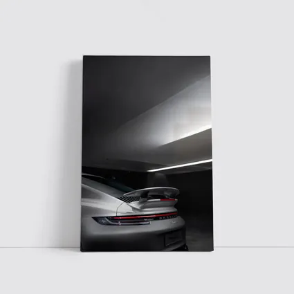 Porsche 911 Rear Spoiler Dark Garage