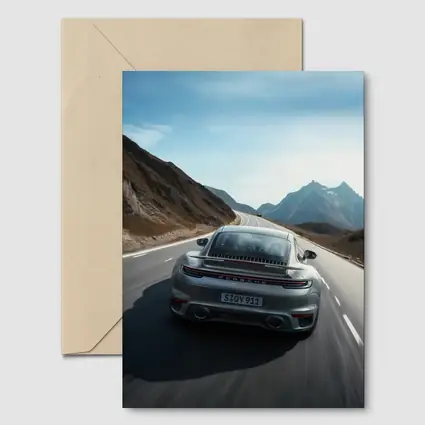 Porsche 911 Turbo S Mountain Road Drive