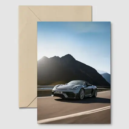 Porsche Boxster Spyder Mountain Road Drive