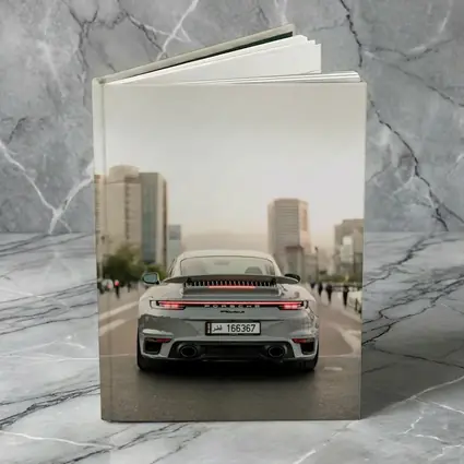 Porsche 911 Turbo S Grey City Street