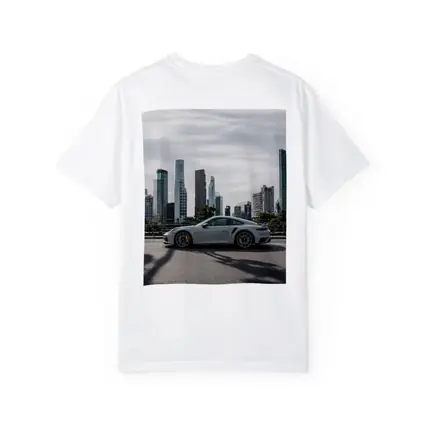 Porsche 911 Turbo S City Skyline