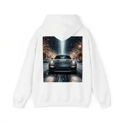 Porsche 911 Turbo S Snowy City Street
