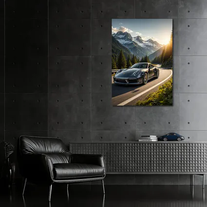Porsche 911 Turbo S Mountain Road Drive