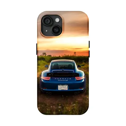 Porsche 911 Carrera S Blue Sunset Field