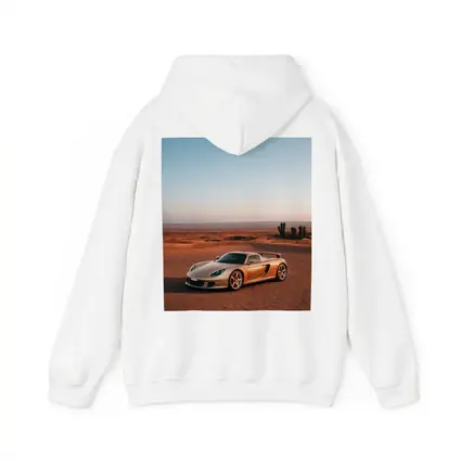 Porsche Carrera GT Desert Dunes Golden Hour