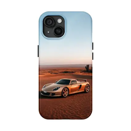 Porsche Carrera GT Desert Dunes Golden Hour