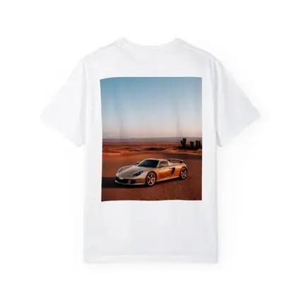 Porsche Carrera GT Desert Dunes Golden Hour