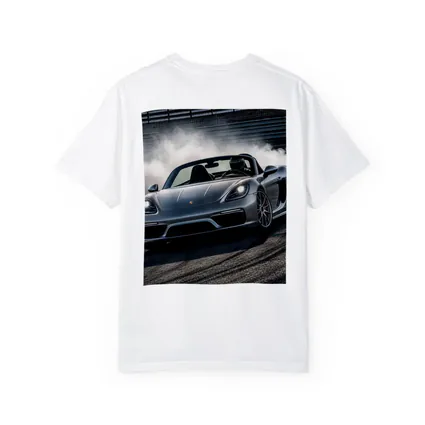 Porsche Boxster Drifting on Racing Track
