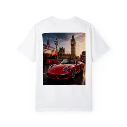 Porsche Boxster Red London Big Ben
