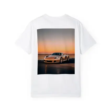 Porsche Carrera GT Golden Sunset Road