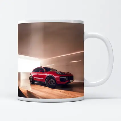 Porsche Cayenne GTS Red Indoor Garage