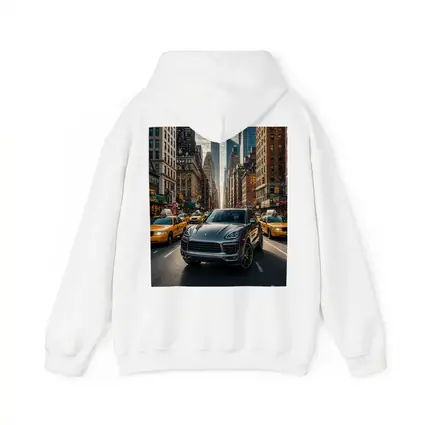 Porsche Cayenne Cruising New York City Streets
