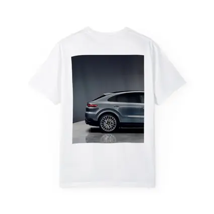Porsche Cayenne Coupe Gray Studio Shot