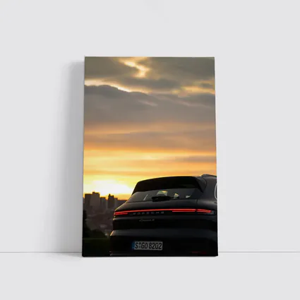 Porsche Cayenne S City Sunset Sky
