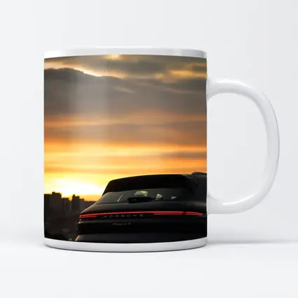 Porsche Cayenne S City Sunset Sky