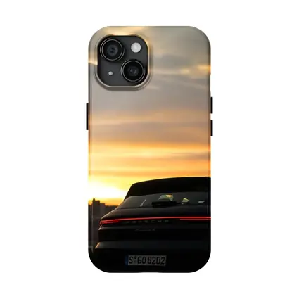 Porsche Cayenne S City Sunset Sky