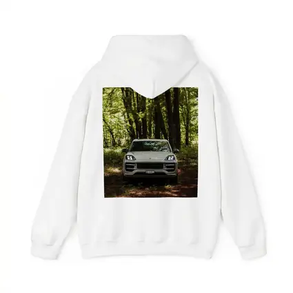 Porsche Cayenne Front View Forest Setting