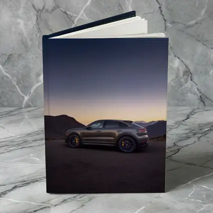 Porsche Cayenne Turbo GT Mountain Sunset Side