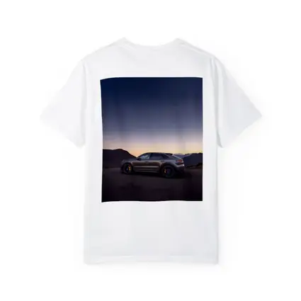 Porsche Cayenne Turbo GT Mountain Sunset Side