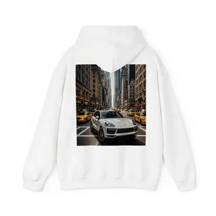 Porsche Cayenne Cruising New York City Streets