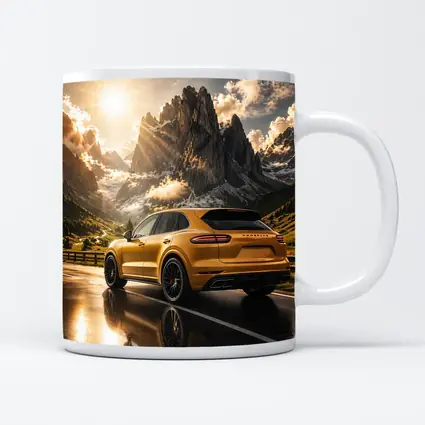 Porsche Cayenne Gold Mountain Road Drive