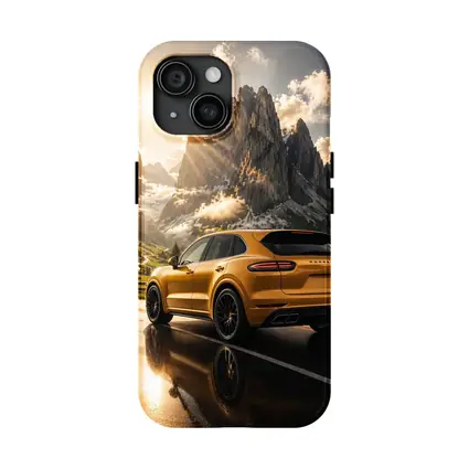 Porsche Cayenne Gold Mountain Road Drive