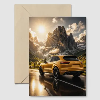 Porsche Cayenne Gold Mountain Road Drive