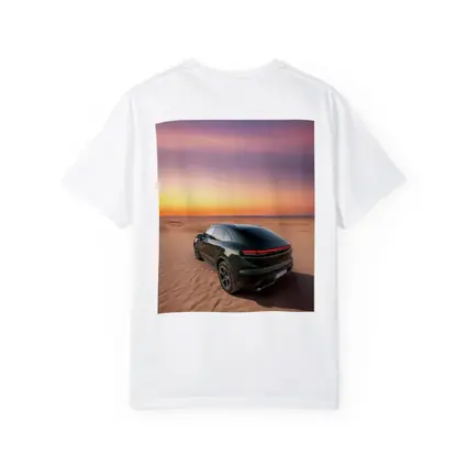 Porsche Macan Green Desert Sunset Dunes